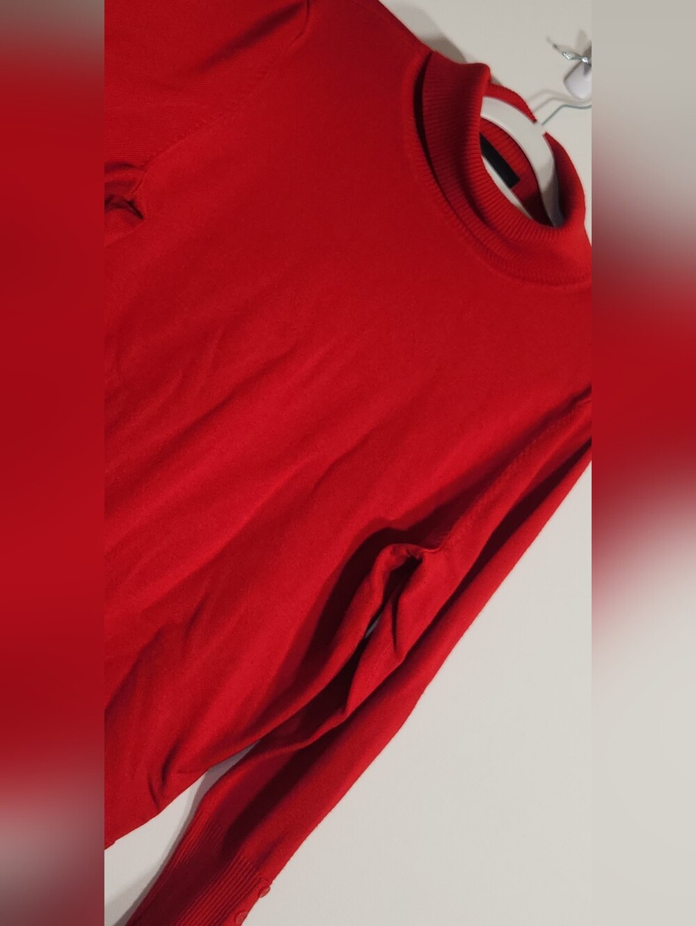❤️Classic Red❤️ Lane Bryant Long Sleeve Turtleneck Sweater 18/20